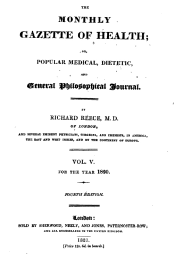 gazette of health