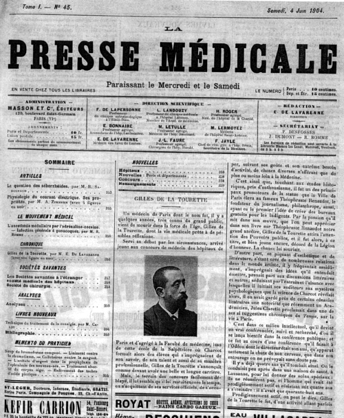 La Presse Médicale, Journal