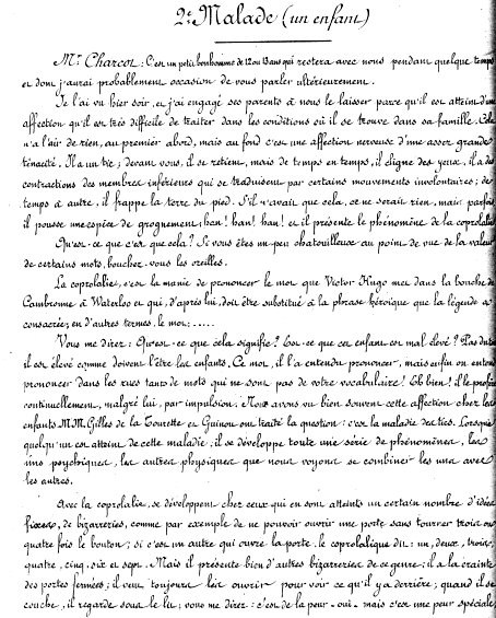 observation manuscrite